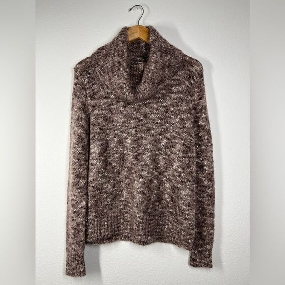 Esprit Women's Chunky Knit Wool Blend Sweater Turtle Neck Long Sleeve Size XS - Picture 1 of 12